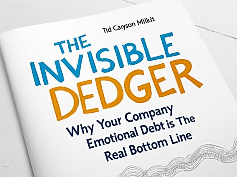 The Invisible Ledger: Why Your Company’s Emotional Debt is the Real Bottom Line