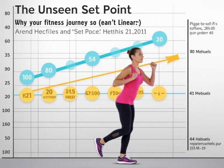 The Unseen Set Point: Why Your Fitness Journey Isn’t Linear (And That’s the Point)