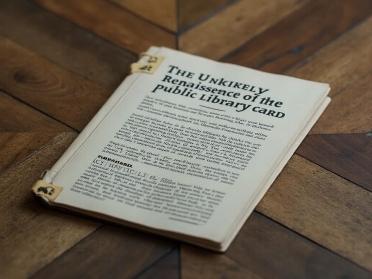 The Unlikely Renaissance of the Public Library Card