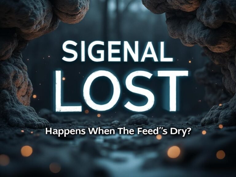 Signal Lost: What Happens When the Feed Runs Dry?
