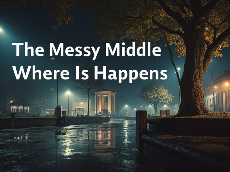 The Messy Middle Where Everything Happens