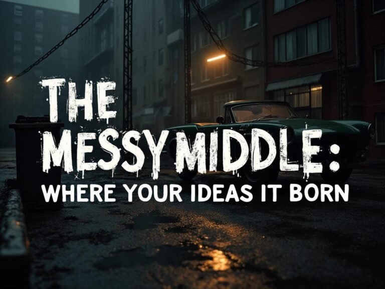 The Messy Middle: Where Your Best Ideas Are Born