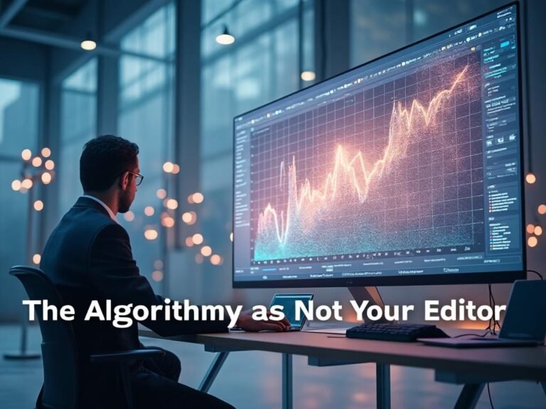 The Algorithm is Not Your Editor