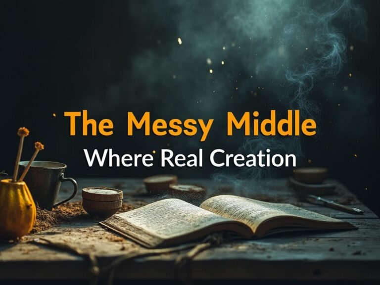 The Messy Middle: Where Real Creation Happens